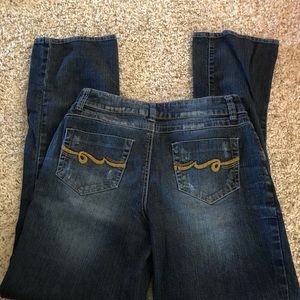 Cato Frayed/Faded Jeans size 8